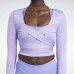 Кроп-топ Cardi B Long Sleeve